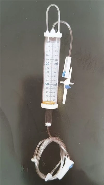 Инфузионен комплект с бюрета ABS+PE+PVC